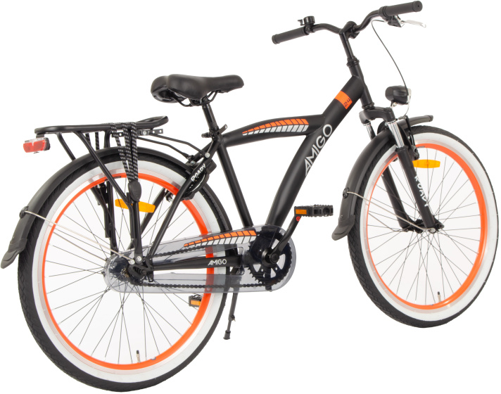Children bikes Roady 24 Pouces 38,5 cm Garçon Frein à rétropédalage Noir/Orange - AMIGO – Image 6