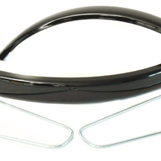 Garde-boue Fender Set Hybride en Acier 28 pouces noir - VWP