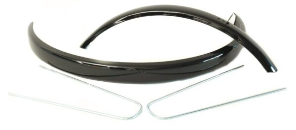 Garde-boue Fender Set Hybride en Acier 28 pouces noir - VWP