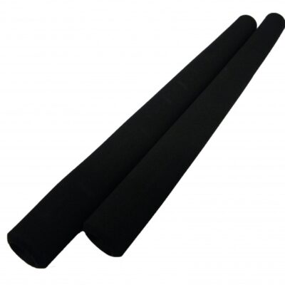 Volants courbe Cover couvercle de guidon 40 cm 2 pièces noir - VWP