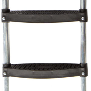 Trampolineladders échelle de trampoline pour Deluxe 244 cm argenté - AMIGO