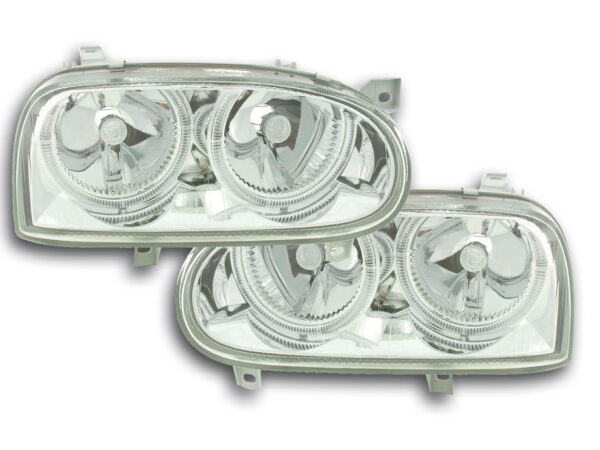 Phares Powerlook VW Golf 3 type 1HXO, 1 EXO 91-97 chrome -