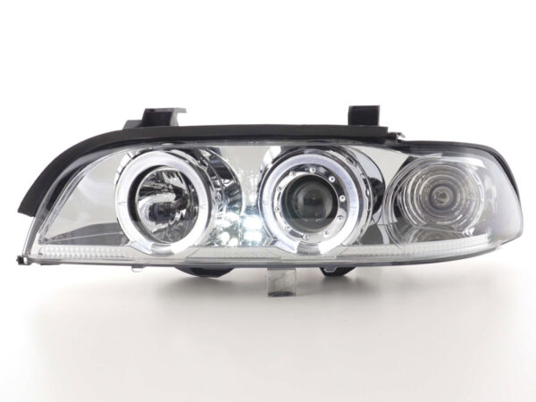 Phare avant BMW Série 5 type E39 95-00 chrome - – Image 2