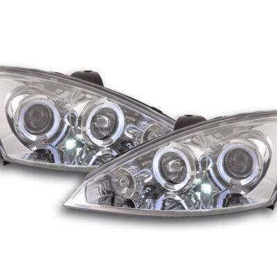 Phare avant Ford Focus 98-01 chrome -