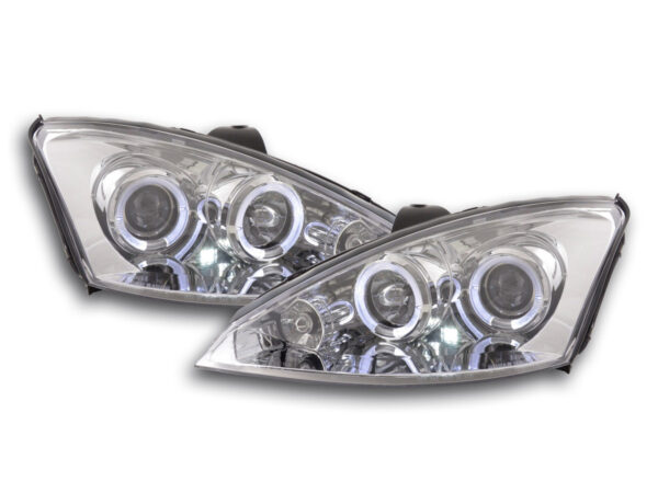 Phare avant Ford Focus 98-01 chrome -