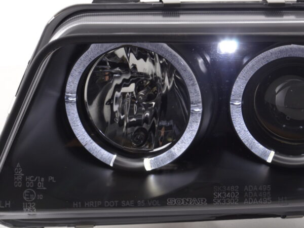 Phare avant Audi A4 type B5 95-99 noir - – Image 5