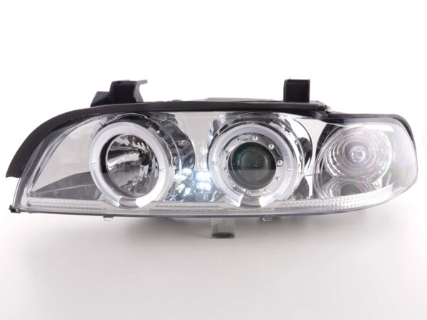Phare avant BMW Série 5 type E39 95-01 chrome - – Image 2