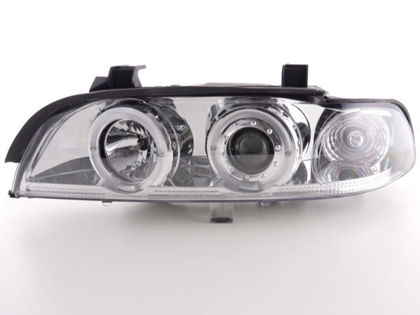 Phare avant BMW Série 5 type E39 95-01 chrome - – Image 4