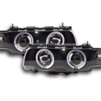 Phare BMW Série 7 type E38 99-02 noir -