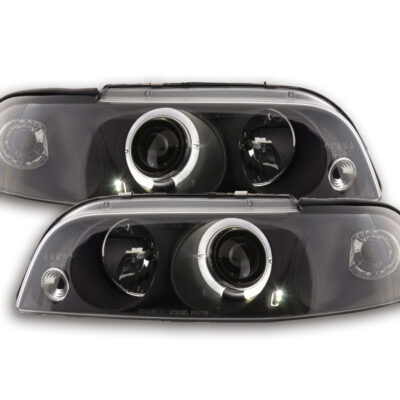 Phare avant Fiat Punto 1 type 176 93-98 noir -