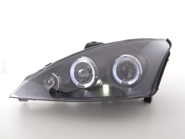Jeu de phares Ford Focus 98-01 noir - – Image 2