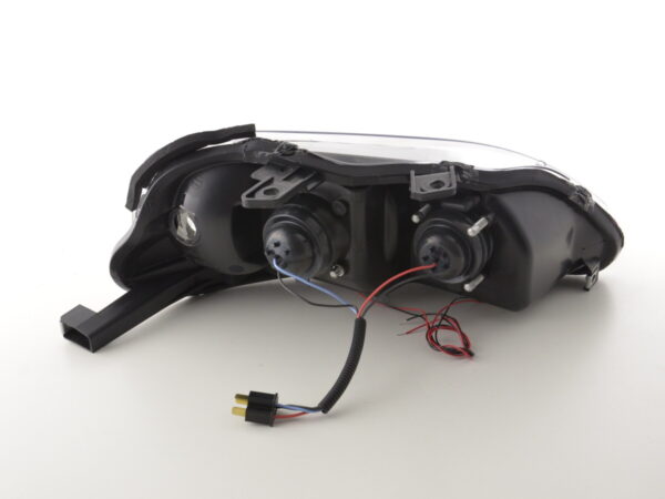 Jeu de phares Honda Civic Coupe / Civic 2/3/4 portes. 99-00 chromé - – Image 7