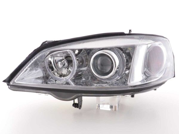 Phare Angel Eye Opel Astra G 98-03 Chrome - – Image 4