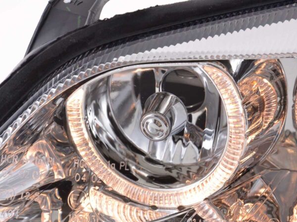 Phare Angel Eye Opel Astra G 98-03 Chrome - – Image 5