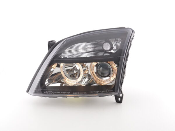 Phare Angel Eye Opel Vectra C 02-04 Noir - – Image 2