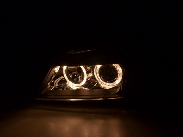 Phare Angel Eye Opel Vectra C 02-04 Noir - – Image 3