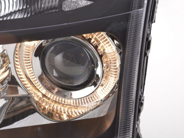 Phare Angel Eye Opel Vectra C 02-04 Noir - – Image 6