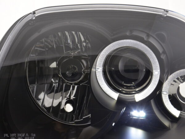 Phare avant Renault Clio type B 98-01 noir - – Image 5