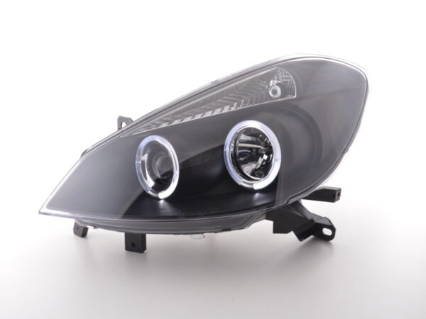 Jeu de phares Renault Clio type R 05- noir (uniquement pour conduite à droite) - – Image 2