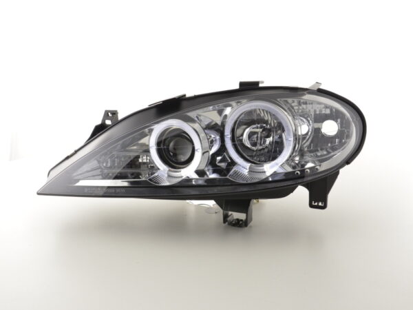 Jeu de phares Renault Megane 1 3/5 portes. 99-02 chromé - – Image 2