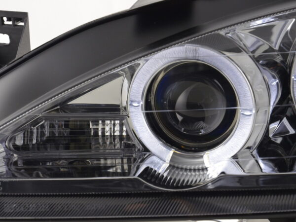 Jeu de phares Renault Megane 1 3/5 portes. 99-02 chromé - – Image 5