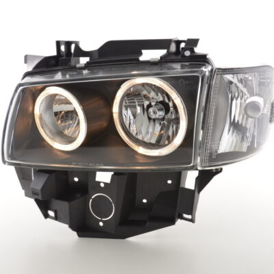 Phare Angel Eye VW bus type T4 97-02 noir -