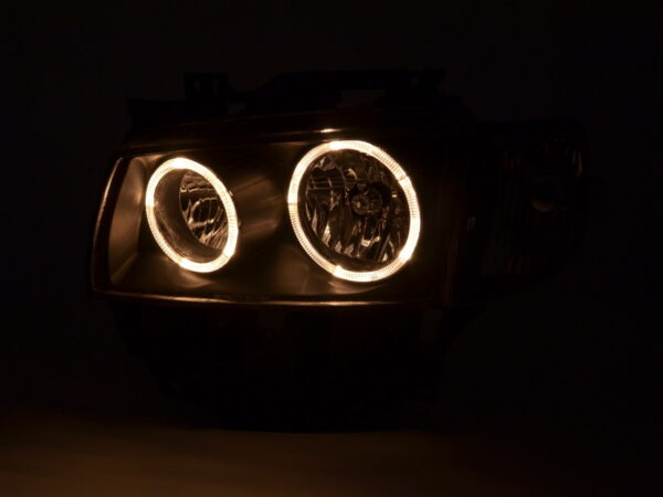 Phare Angel Eye VW bus type T4 97-02 noir - – Image 3