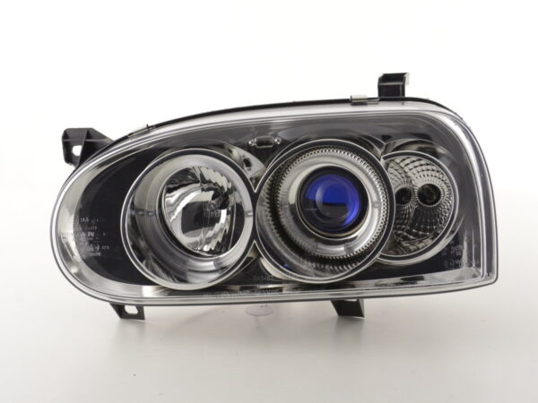 Phares VW Golf 3 type 1HXO 1 EXO 91-97 chrome - – Image 4