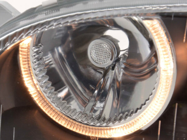 Phare Angel Eye VW Golf 3 type 1HXO, 1 EXO 91-97 noir - – Image 5