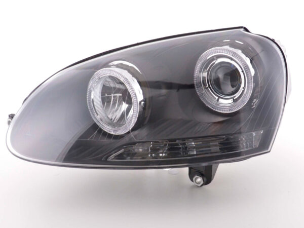 Phare Angel Eye VW Golf 5 type 1K 03-08 noir - – Image 4