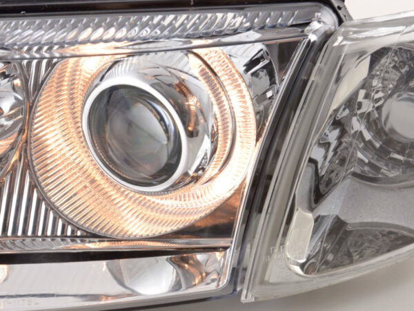 Phare Angel Eye VW Passat type 3B 97-00 chrome - – Image 6