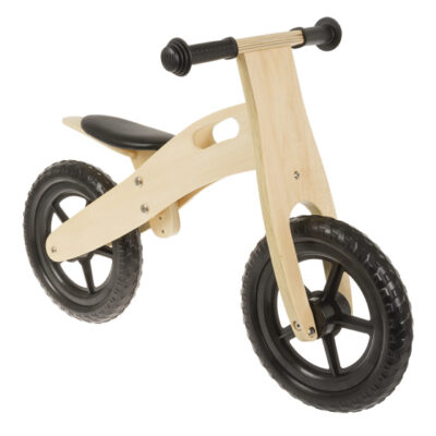Vélos de rééducation Loopfiets 12 Pouces Junior Noir/Ivoire - Anlen