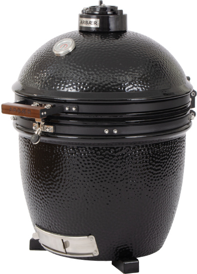 Kamado's Kamado Large Solo Ø 21 pouces sans cadre Céramique Noir - Arbaer – Image 10