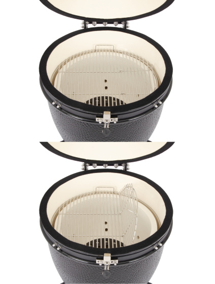 Kamado's Kamado Large Solo Ø 21 pouces sans cadre Céramique Noir - Arbaer – Image 12