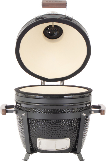 Kamado's Kamado Medium Ø 16 pouces avec cadre céramique noir - Arbaer – Image 11