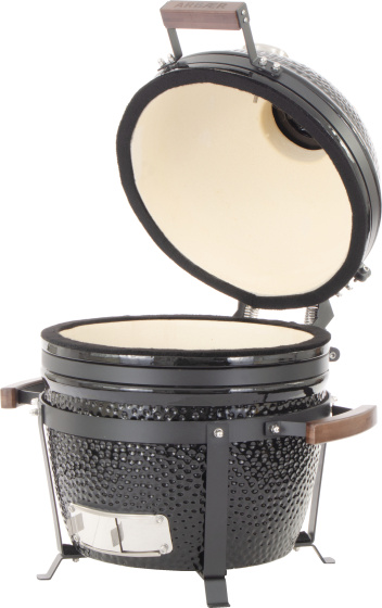 Kamado's Kamado Medium Ø 16 pouces avec cadre céramique noir - Arbaer – Image 13