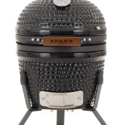 Kamado's Kamado Small Ø 13 inch avec Frame Ceramic Black - Arbaer