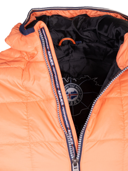Vestes extérieur Aaron Veste matelassée Hommes Coral Orange Taille XXL - Arbaer – Image 5