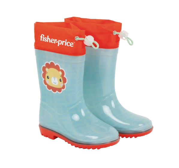 Bottes pluie Bottes de pluie Fisher-Price Bleu clair/Rouge taille 26 - Arditex – Image 2