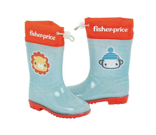 Bottes pluie Bottes de pluie Fisher-Price Bleu clair/Rouge taille 26 - Arditex – Image 3