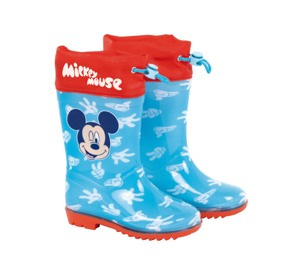Bottes pluie Bottes de pluie Mickey Today Bleu clair/Rouge taille 30 - Arditex