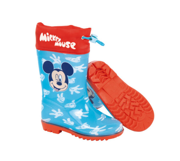 Bottes pluie Bottes de pluie Mickey Today Bleu clair/Rouge taille 30 - Arditex – Image 4