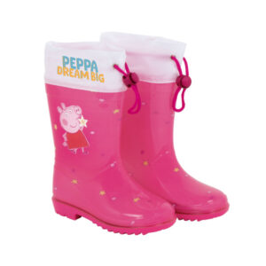 Bottes pluie Bottes de pluie Peppa Pig Dream Big PVC rose/blanc taille 32 - Arditex