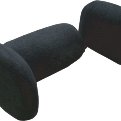 Coussins cou Appui-tête réglable Voyage noir - AutoStyle