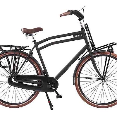 Vélos de transport hommes Cargo Transport 28 Pouces 59 cm Homme 3SP Frein à rétropédalage Noir - Avalon