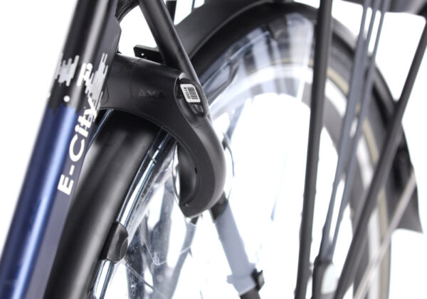 Vélos de ville électriques E-City+ 28 Pouces 49 cm Femme 7SP Rollerbrakes Bleu mat - Avalon – Image 13