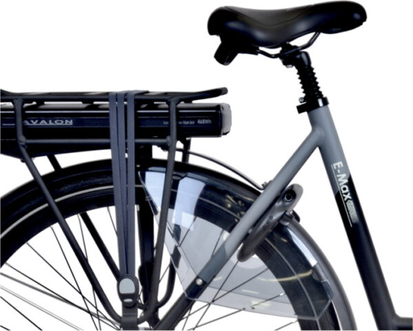 Vélos de ville électriques E-Max 28 Pouces 49 cm Femme 7SP Rollerbrakes Gris/Noir - Avalon – Image 7