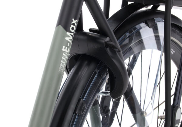 Vélos de ville électriques E-Max 28 Pouces 49 cm Femme 7SP Rollerbrakes Noir/Vert mat - Avalon – Image 20