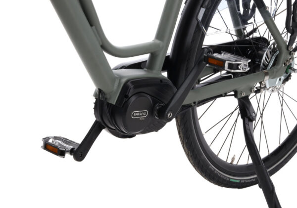 Vélos de ville électriques E-Max 28 Pouces 49 cm Femme 7SP Rollerbrakes Noir/Vert mat - Avalon – Image 12