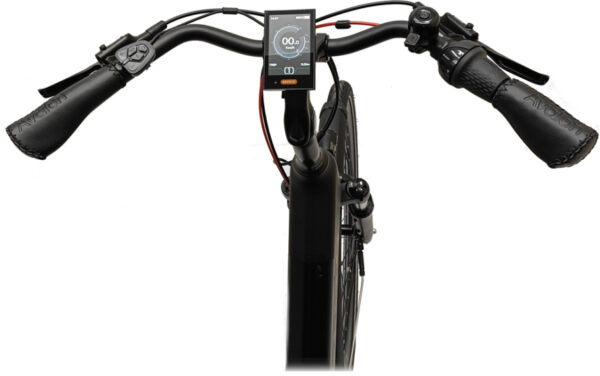 Vélos de ville électriques E-Pro 28 Pouces 54 cm Femme 8SP Hydraulique Frein à disque Noir mat - Avalon – Image 11